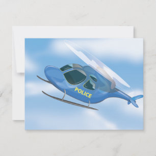 Polisen Helicopter Inbjudningar