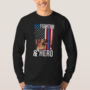 Polisen Hund Shepherd Hund Cute Mor 4 T Shirt