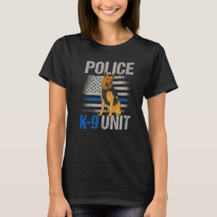 Polisen K9-enhet för K9-hanterare T Shirt