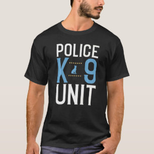 Polisen K9 Enhet K9 Polischef 1 T Shirt