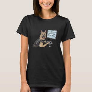 Polisen K9-enheten såg skadad Guy-bit felaktig Guy T Shirt