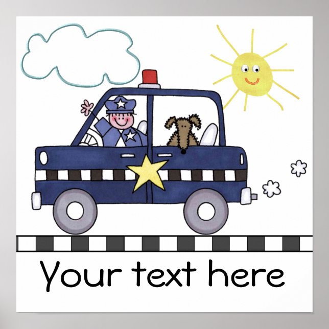 Polisen Man Poster (Framsidan)