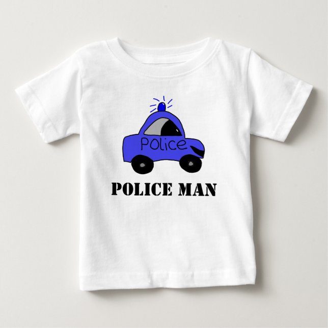 Polisen Man Tee (Framsida)