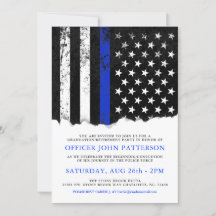 Polisen Stil American Flagga Party|Event WHT inbju