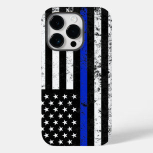 Polisen Styled Distress American Flagga