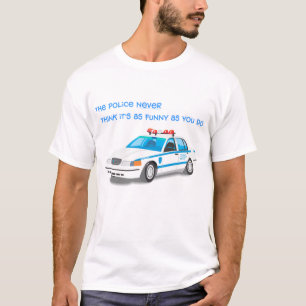 Polisen tänker aldrig att det är så roligt, som tröja
