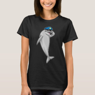 Polisen vid Dolphin Cop T Shirt