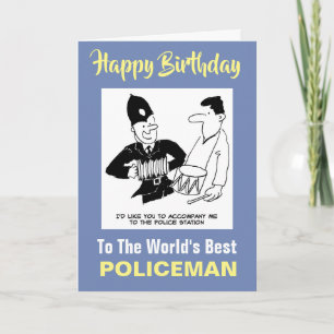 Polisen vill att mannen ska följa med honom kort