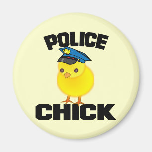 Polisen Woman Magnet