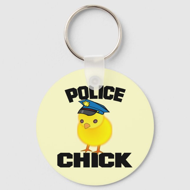 Polisen Woman Nyckelring (Framsida)
