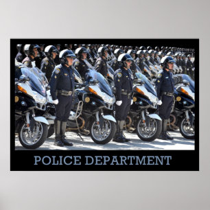 Polisenaffisch Poster
