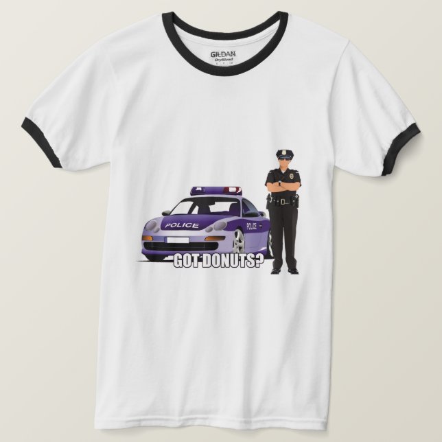 Polisens diet t shirt (Design framsida)