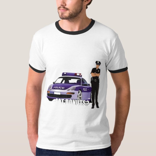 Polisens diet t shirt (Framsida)