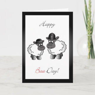 Polisens engelska födelsedagshälsningskort kort