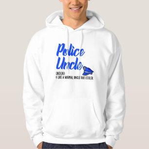 polisens farbror men kylare hoodie