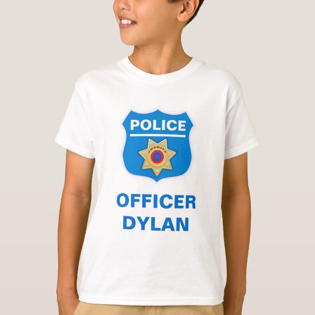 Polisens Födelsedagsfest T Shirt (Framsida)