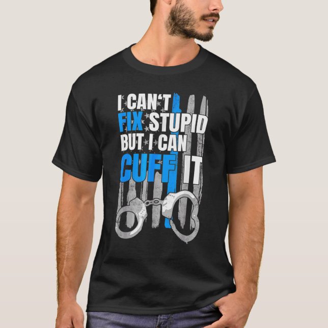 Polisens handfängsel Tillsatta lagar 1 T Shirt (Framsida)