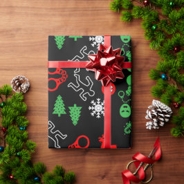 Polisens juldekoration presentpapper