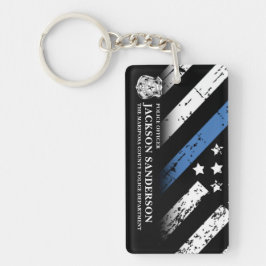 Polisens logotyp för Thin Blue Line