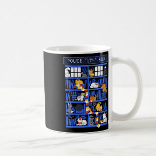 Polisens offentliga kattbox Funny Kitten Doktor Li Kaffemugg