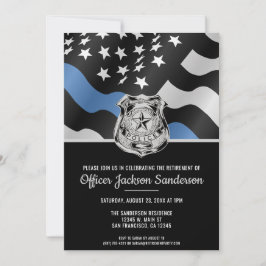 Polisens pensionslag polisflagga inbjudningar