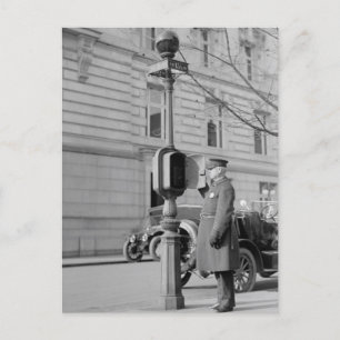 Polisens sambandsruta vykort