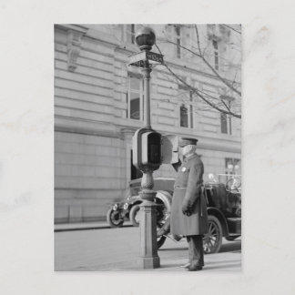 Polisens sambandsruta vykort