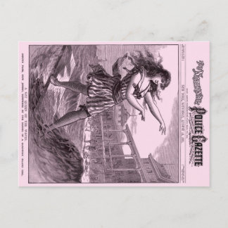 Polisens tidkort Sandwich Island Girl Vykort