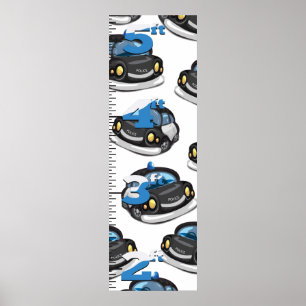 Polisens tillväxtdiagram poster
