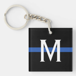 Polisens tunna blå linje Monogram