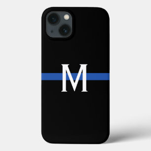 Polisens tunna blå linje Monogram