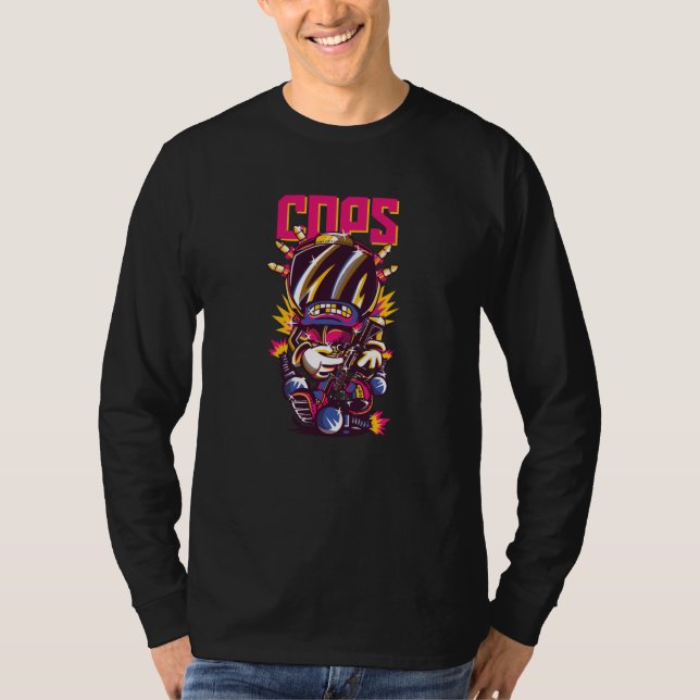 Poliser T Shirt (Framsida)