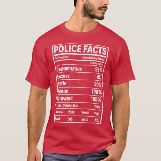 Polisfakta: Proud Police T Shirts for Police Gift