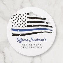 Polisfärgen Thin Blue Line Pension E