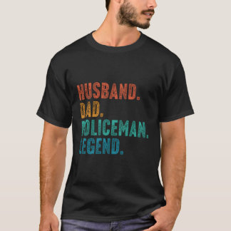Polisförklaring i make Pappa S Fars dag T Shirt
