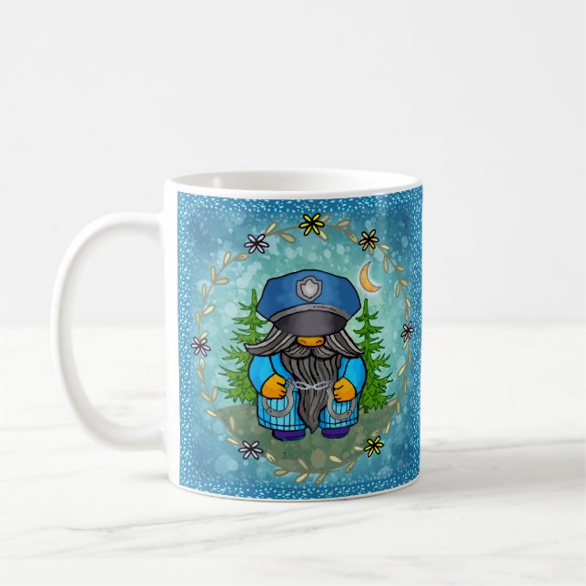 Polisgnome Kaffemugg (Vänster)