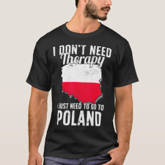 Polish Flag I Poland Flag I Vacation Gift I Poland T Shirt