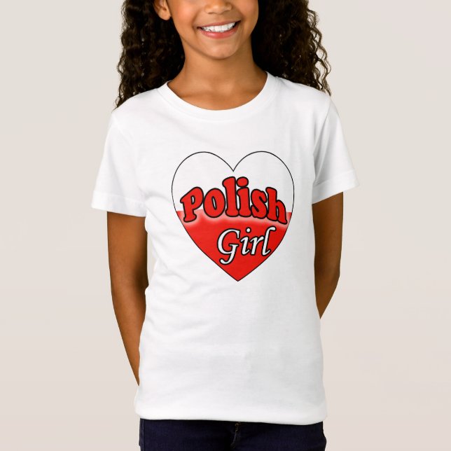 Polish Girl Tee Shirt (Framsida)