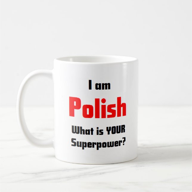 polish kaffemugg (Vänster)