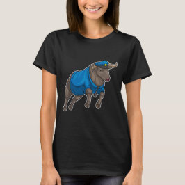 Polishatt vid Bull Police Cop T Shirt