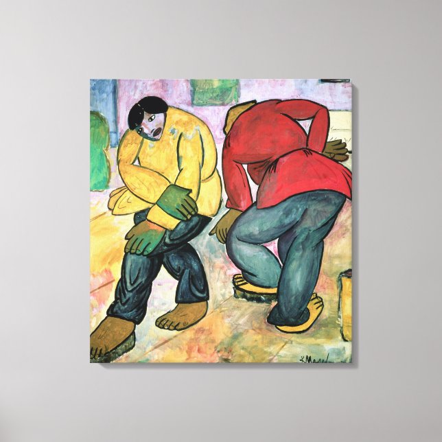 Polishers i Golv, 1911 Canvastryck (Framsida)