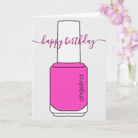 Poliskonst grattis på födelsedagen Nagel