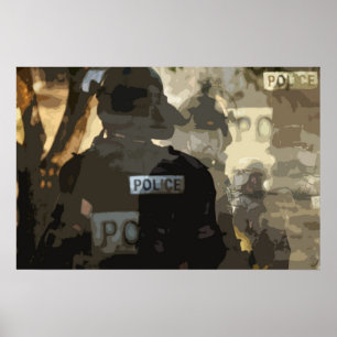 Poliskonst Poster