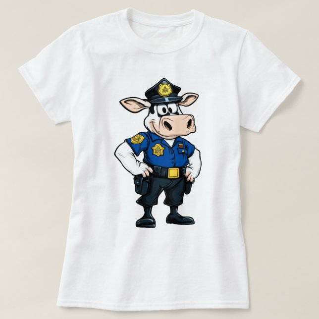 Poliskor T Shirt (Design framsida)