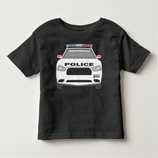 Poliskort 911Småbarn Boys and Girls T Shirt