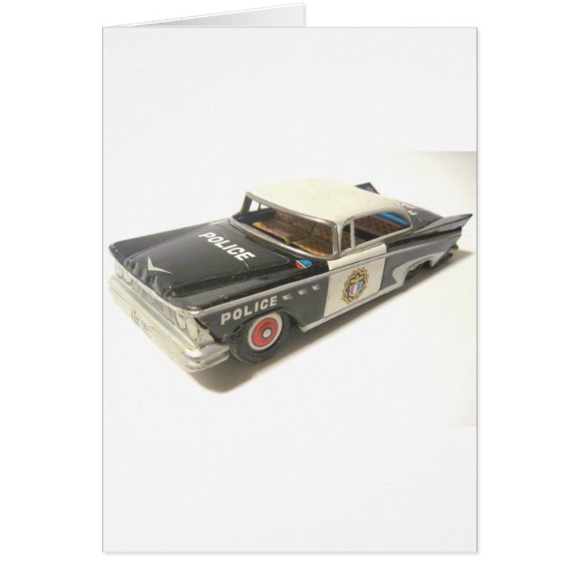 Poliskort Hälsningskort (Framsidan)