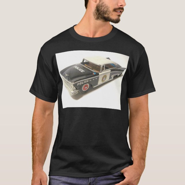 Poliskort Tee Shirt (Framsida)