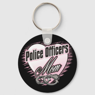 Polismamma Nyckelring