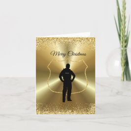 Polisman Julkort Kort