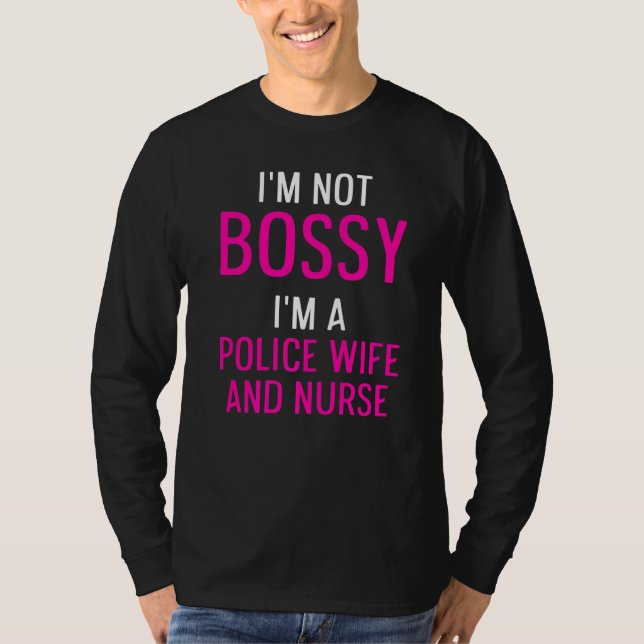 Polisman Nurse Life Rn Mamma 32 T Shirt (Framsida)
